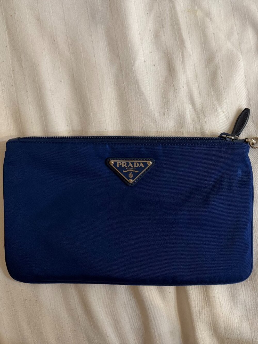 Prada  Saffiano Leather Clutch